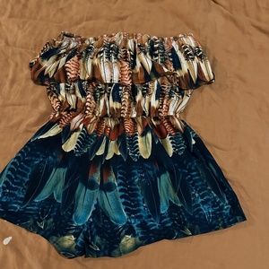 Rokoko western chic romper
